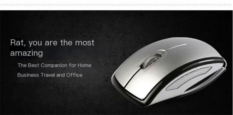 Wireless Folding Mouse Image 4