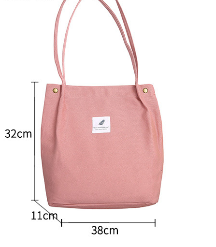 Canvas Crossbody Bucket Bag Image 1
