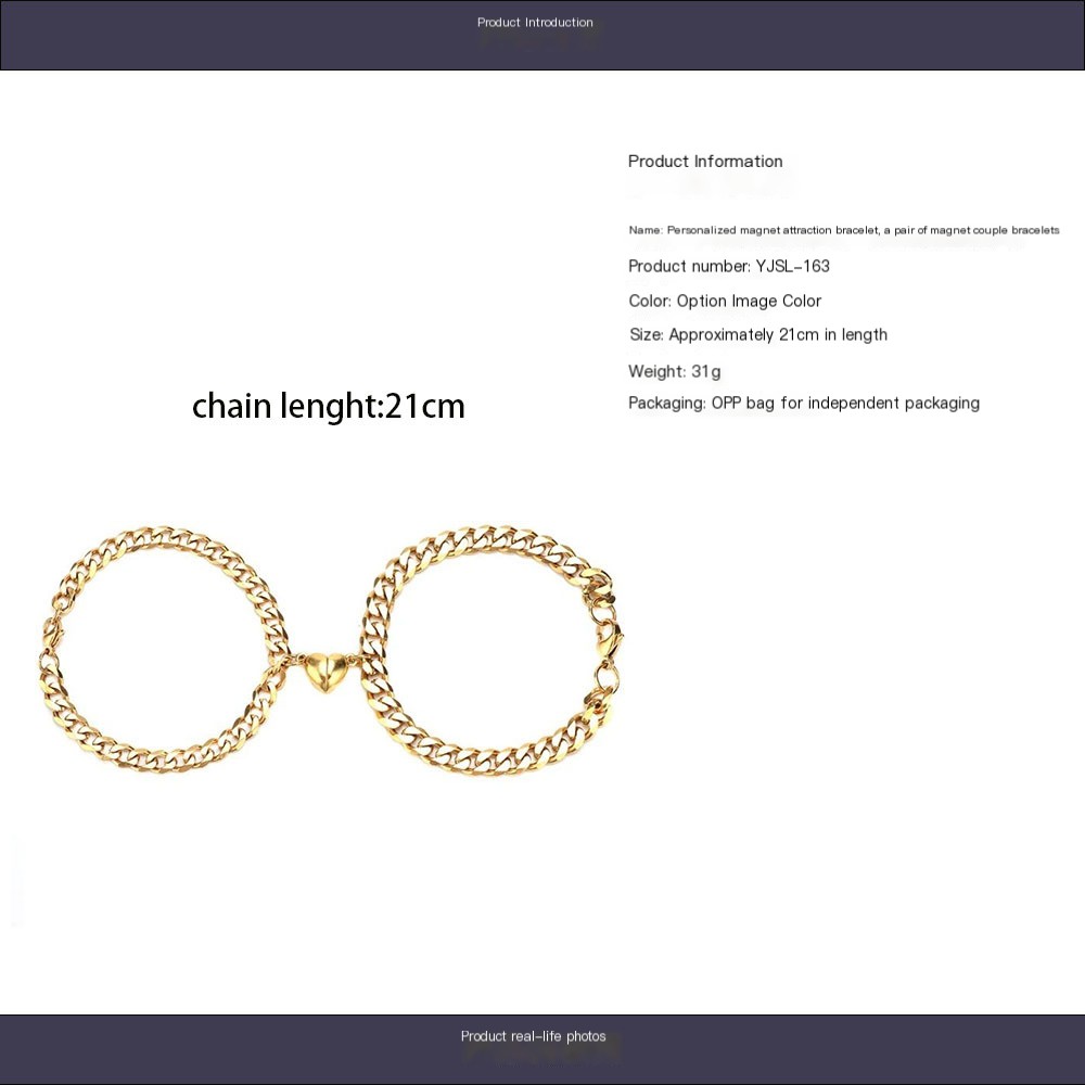 Magnetic Heart Bracelet 1
