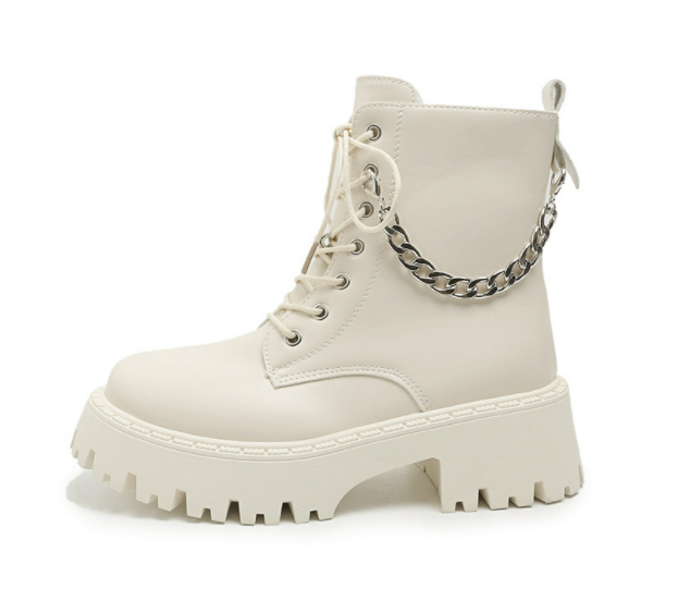 British Style Ins Black Martin Boots