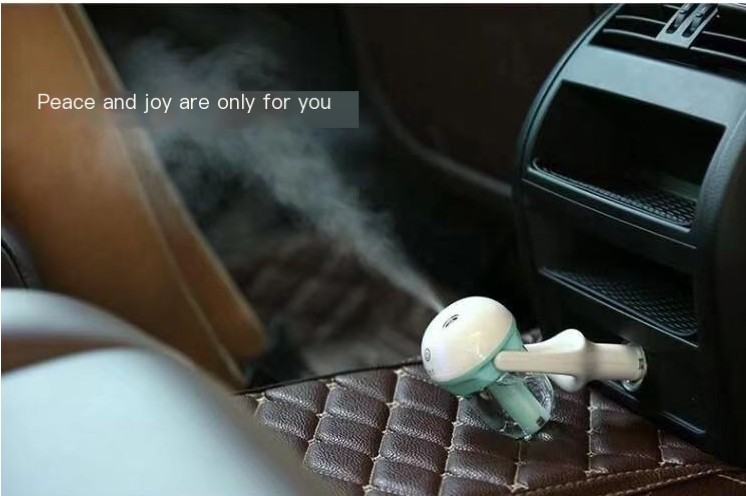 Mini Car Humidifier Pink
