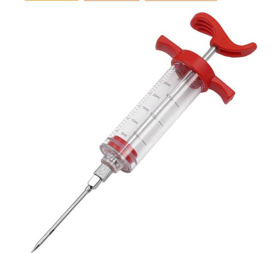 Flavor Injector Syringe Black