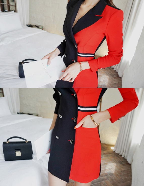 Blazer Dress in Different Angles