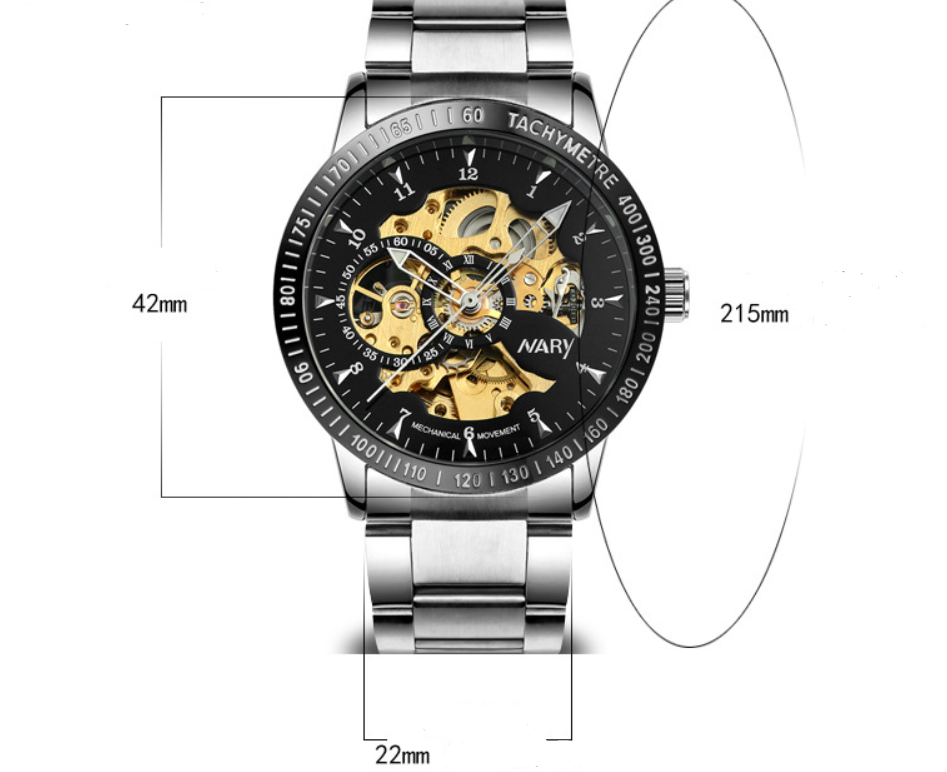 Fashion Men's Mechanical Watch Image 1