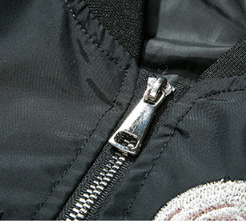 Hannya Embroidered Flight Jacket Image 6