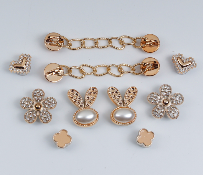 Crystal diamond and chain decoration for Croc Charm shoe buckle garden shoes decoration fit woman children of gift first choice