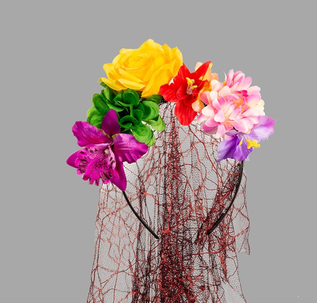 Artificial Flower Crown 6