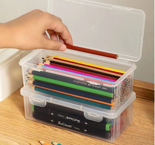 Transparent storage box 1