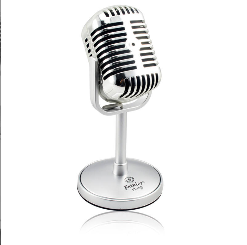 Microphone in Gold Color