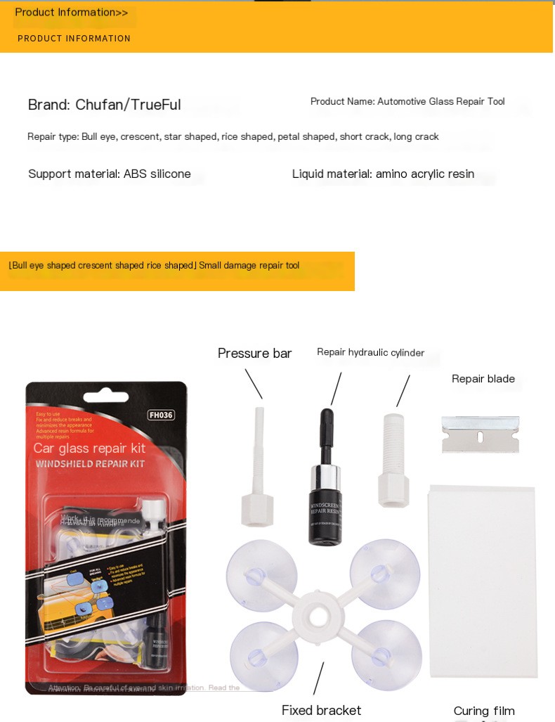 Windshield Repair Kit Image 3
