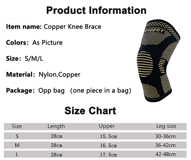 Copper Ion Knee Pad Image 1
