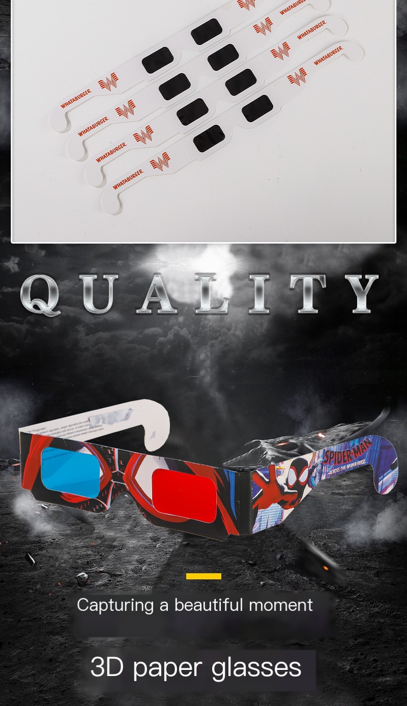 3D Paper Glasses Image 3