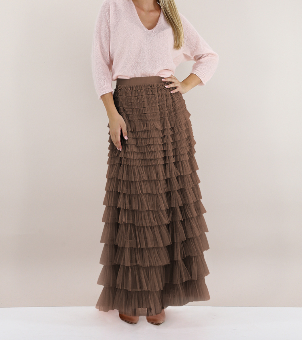 Close-up of Skirt Fabric