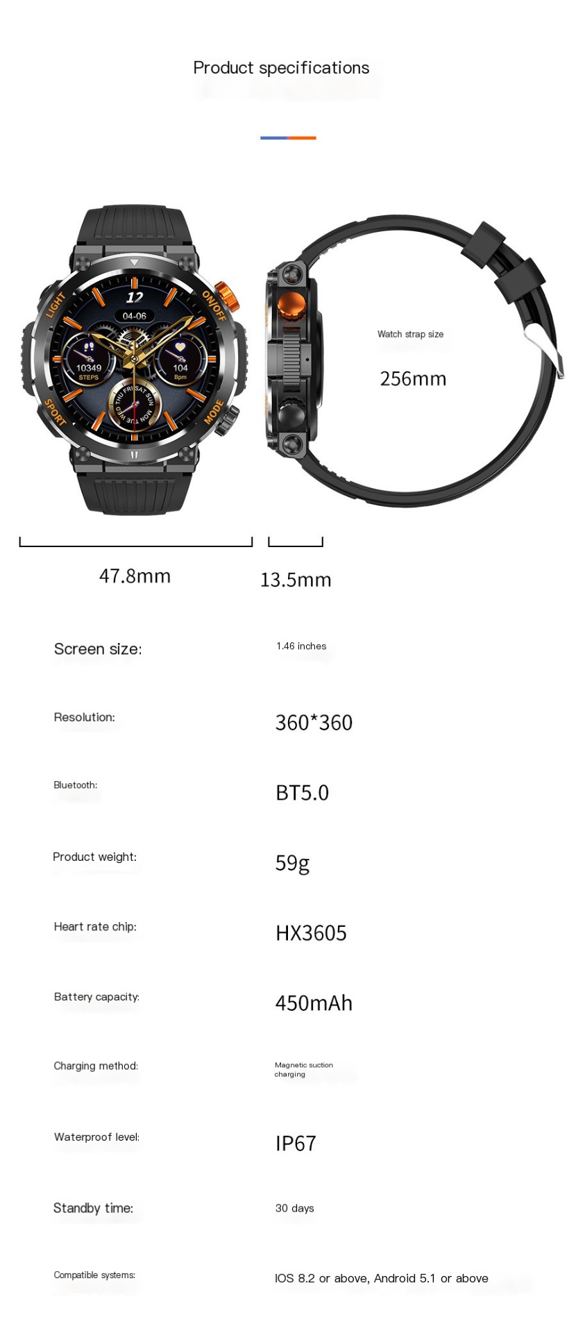 HT17 Smartwatch Image 5