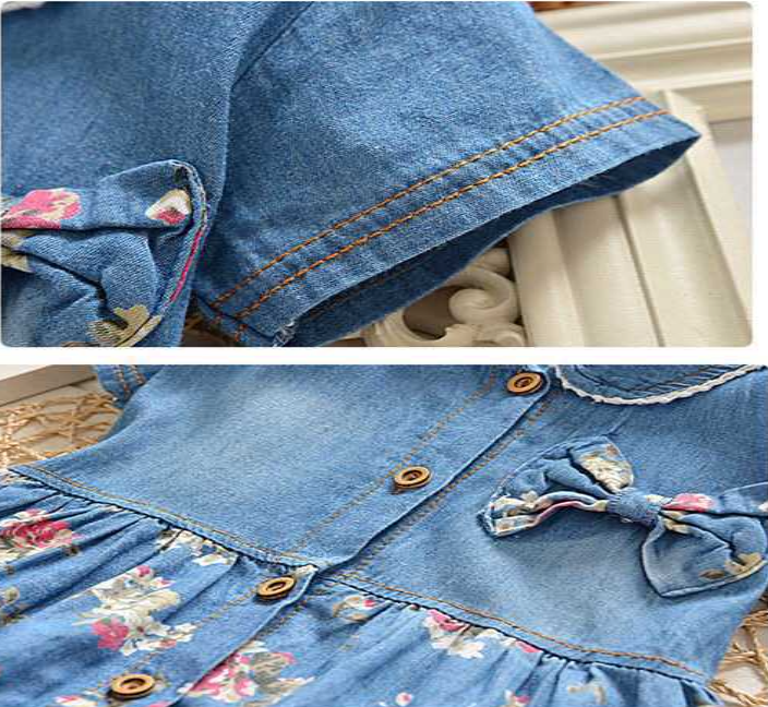 Denim Dress Image 3