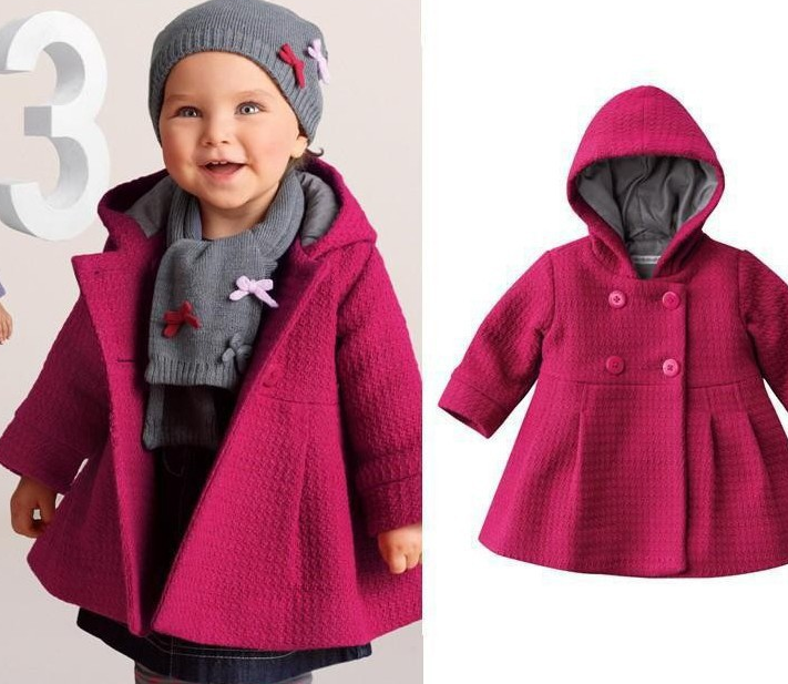 Shrimp Pink Kiethleen Winter Coat
