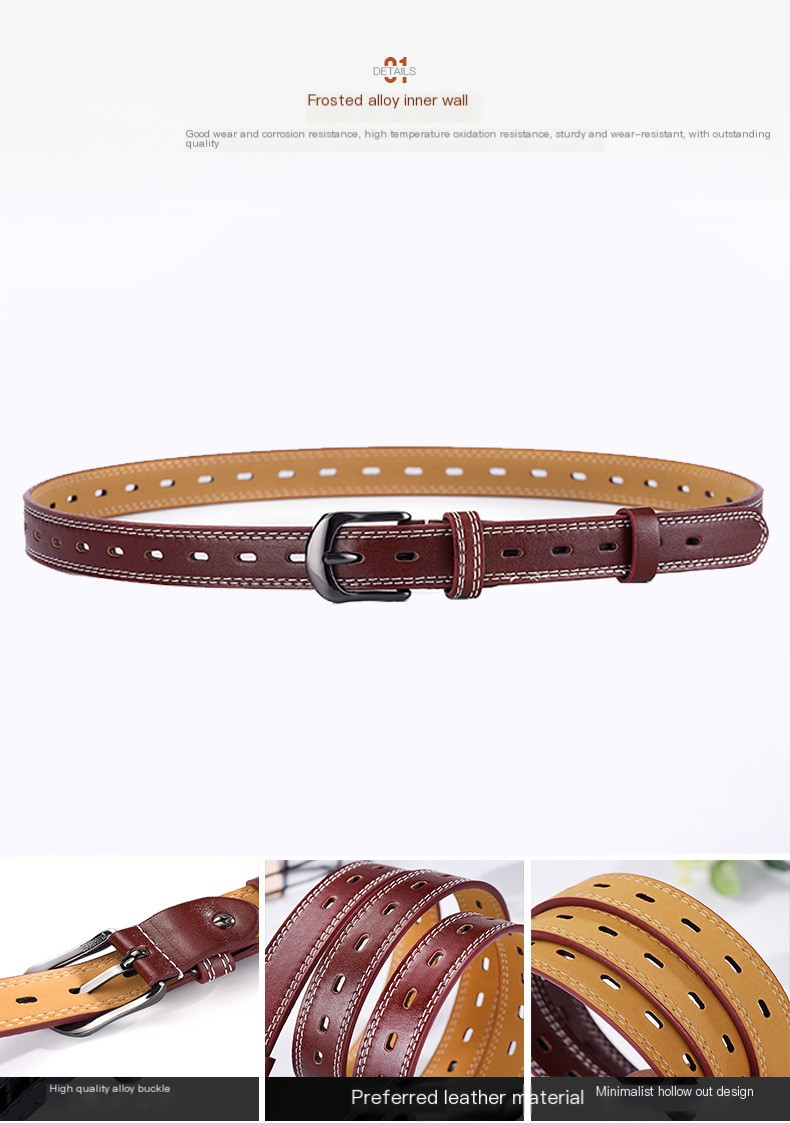 Luxury Women's Belt in action