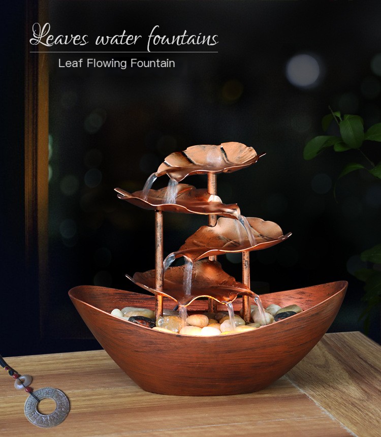 Leaf Fountain Decoration