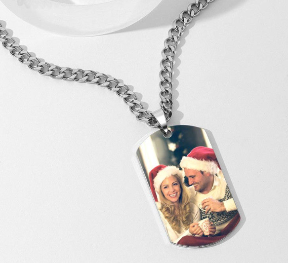 Personalized Photo Necklace