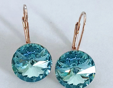 Crystal Ear Studs Image 2