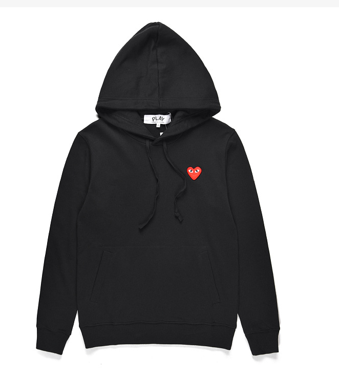 Heart Embroidered Hoodie Image 4