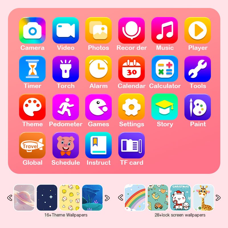 KiddoCall Unicorn Pink
