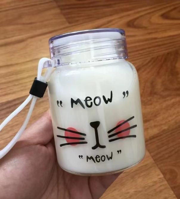 Cat Glass Cup 3