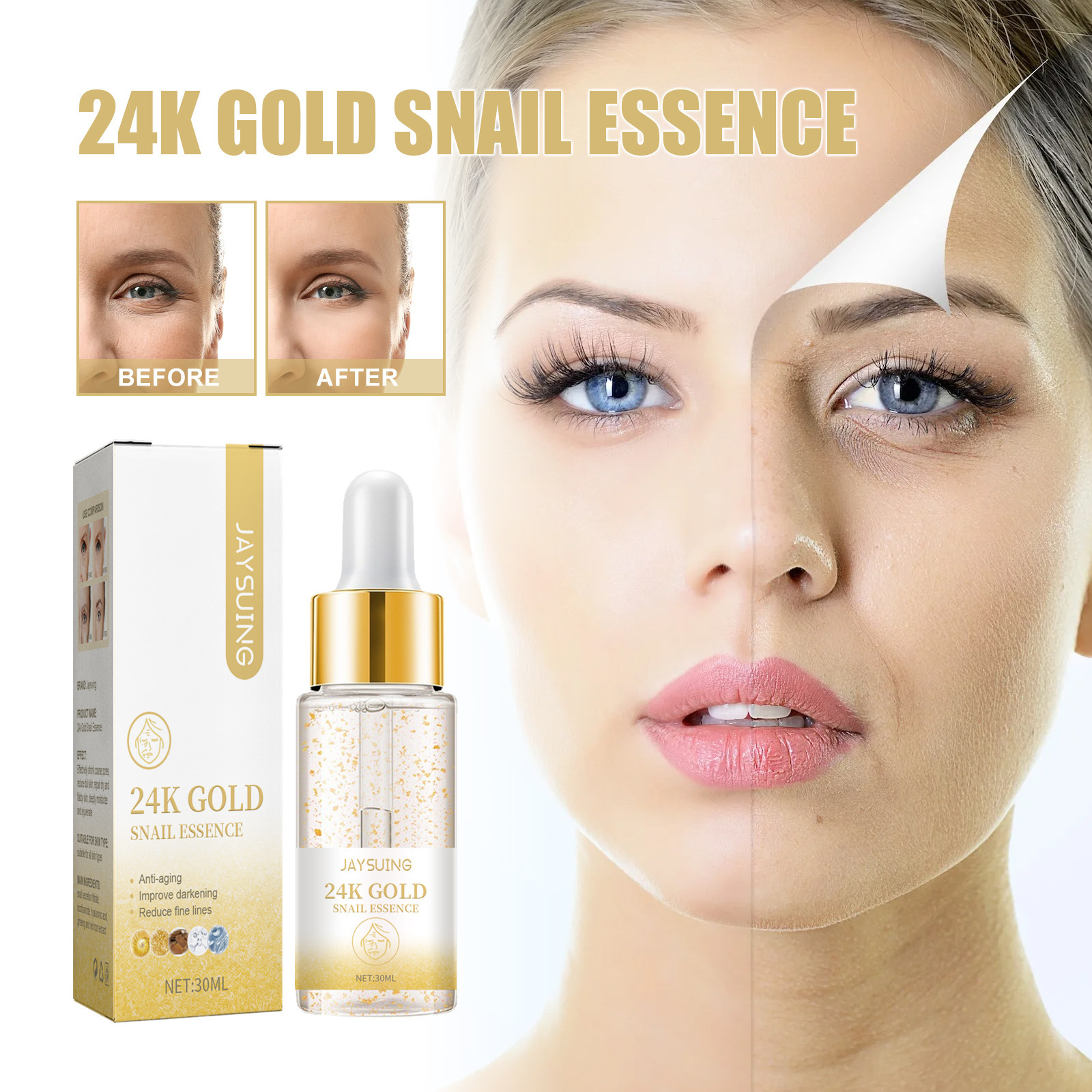 Ampola LANBENA 24K OURO