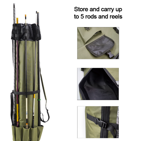 Fishing Bag in Army Green