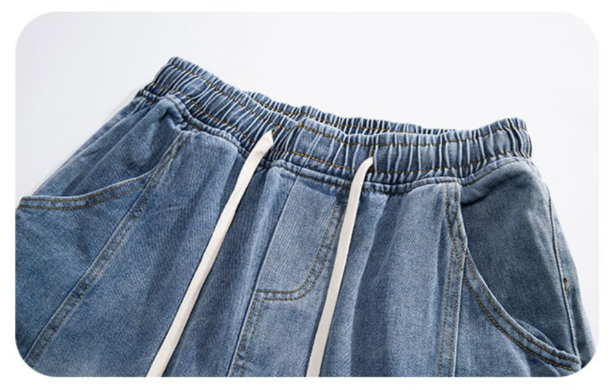 denim shorts image 3