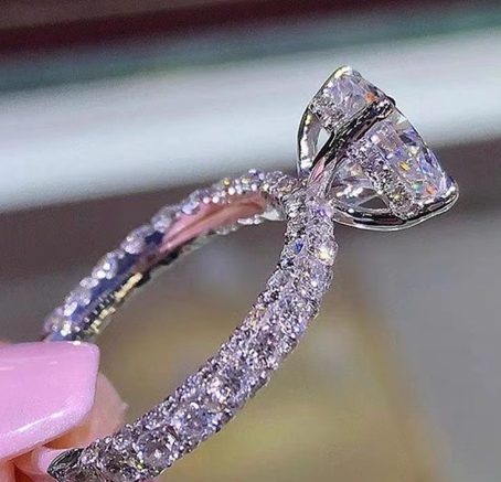 Princess Ring Rose Gold