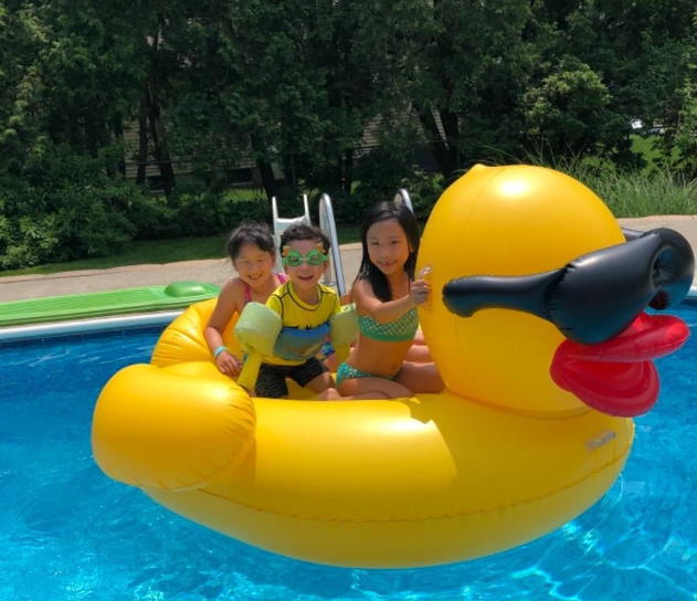 Inflatable Yellow Duck