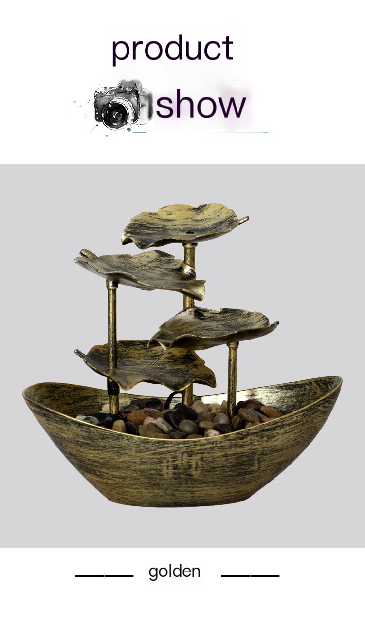 Leaf Fountain Decoration