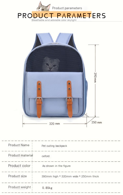 Portable Pet Bag Backpack - Image 1