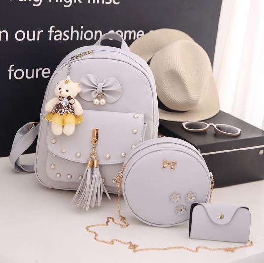 Stylish Backpack - Pink