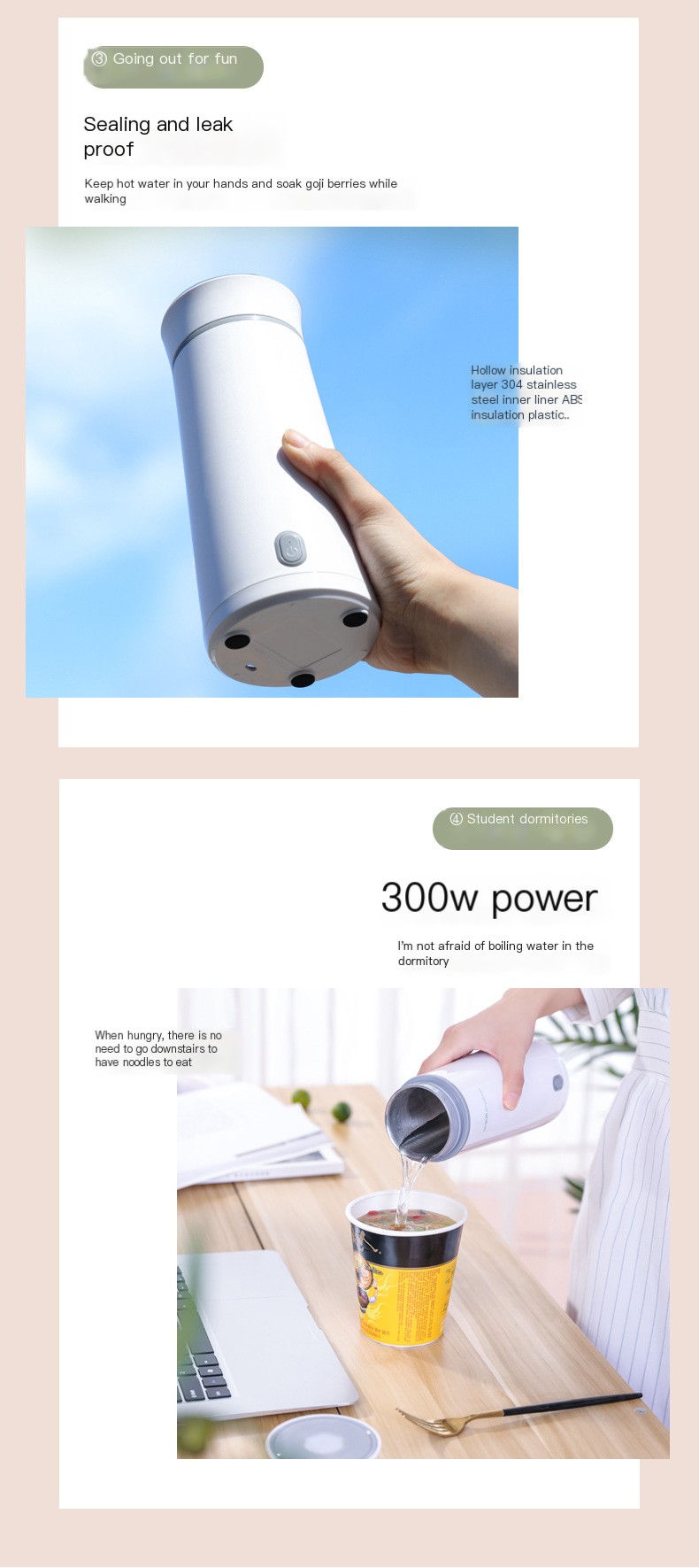 Perfect for students and travelers