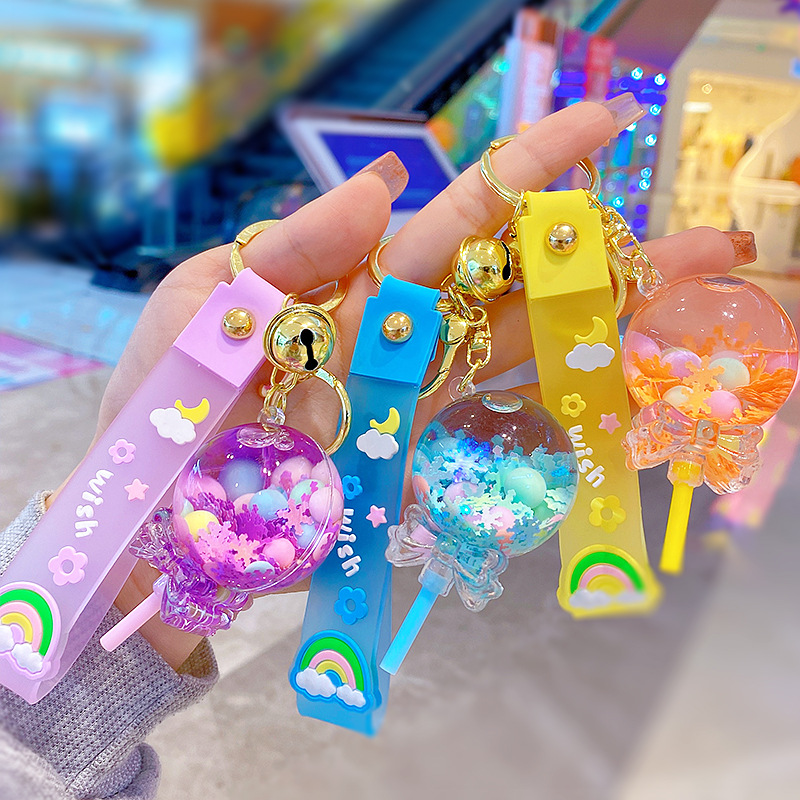 Oil Lollipop Keychain