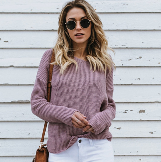 Knitted Sweater Image 4