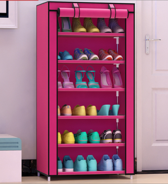 Seven-Story Shoe Cabinet