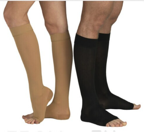 Open-Toe Compression Socks