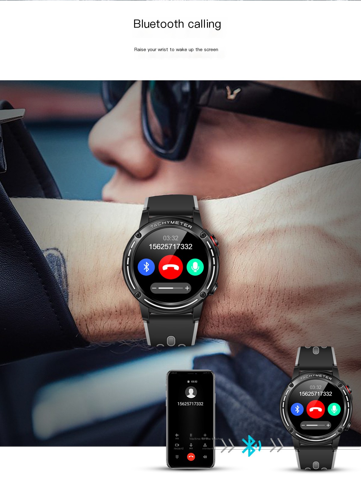 M6 Smartwatch Display