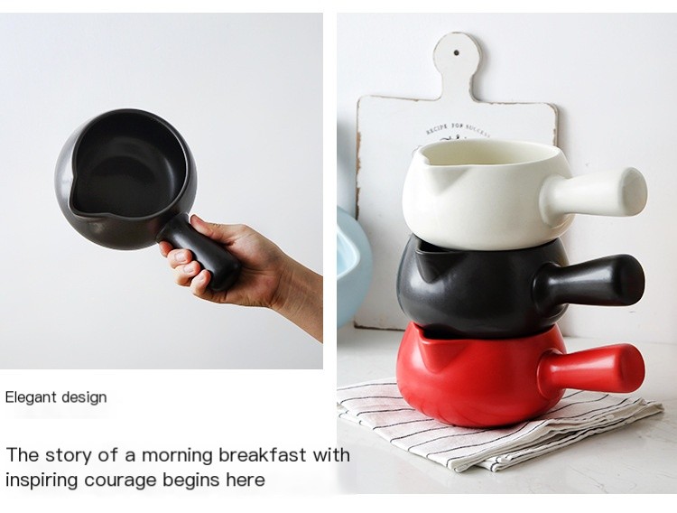 Milk Pot in Black