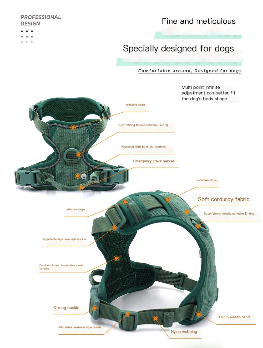 Stylish Dog Backpack