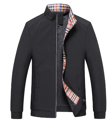 Winter Jacket Zipper Close