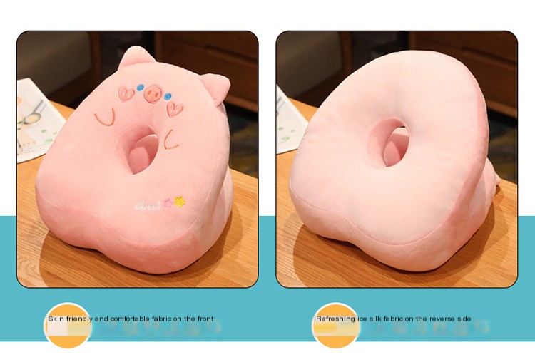 Cartoon Ice Silk Nap Pillow 2