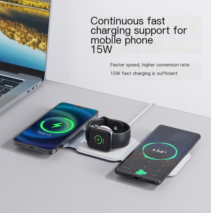 Multi-Functional MagSafe Wireless Charger