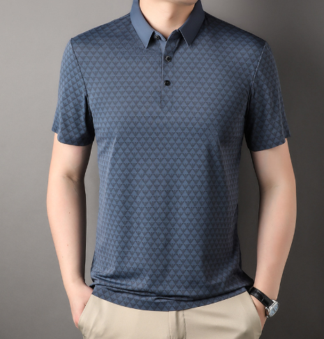 Men's Diamond Polo Shirt 8