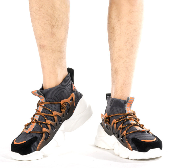 High-top breathable sports shoes