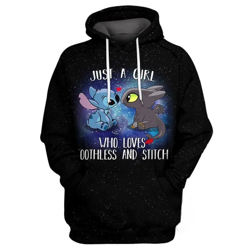 Korean Loose Hoodie - Side View