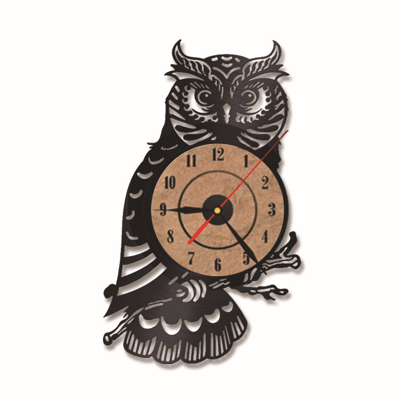Owl Wall Clock